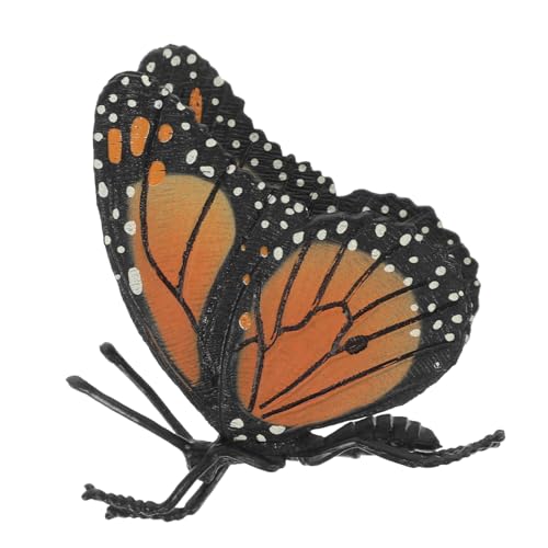 Kisangel Realistisches Schmetterling Modell Dekoration Pädagogisches Insekten Lebensechte Nachbildung für Garten Bonsai Lernspielzeug Kleines Täuschend Echtes Fake Butterfly Prop von Kisangel