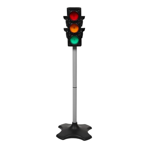 Kisangel Realistisches Verkehrssignal für Lernspielzeug zur Verkehrserziehung mit Verschiedenen Spielmodi Fördert Verkehrsregeln und Sicheres Überqueren Geeignet für Klassenzimmer und von Kisangel