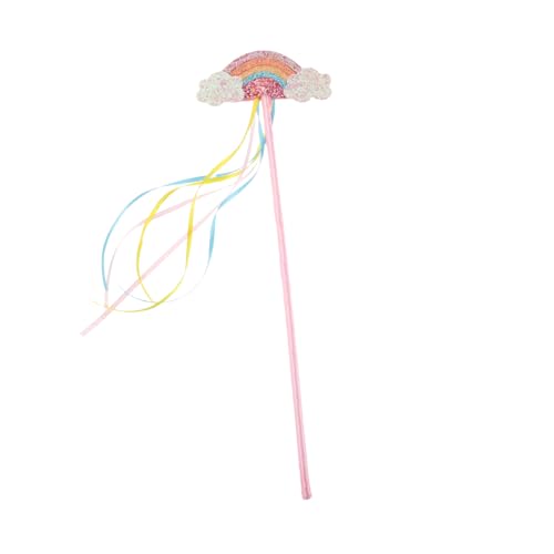 Kisangel Regenbogen-zauberstab Für Prinzessinnen: Prinzessinnen-feenstab-ankleidezubehör Für Geburtstagskostüme, Cosplay, Babypartys Kisangel Regenbogen-zauberstab Für Prinzessinnen: Prinzessinnen-feenstab-ankleidezubehör Für Geburtstagskostüme, Cosplay, Babypartys von Kisangel