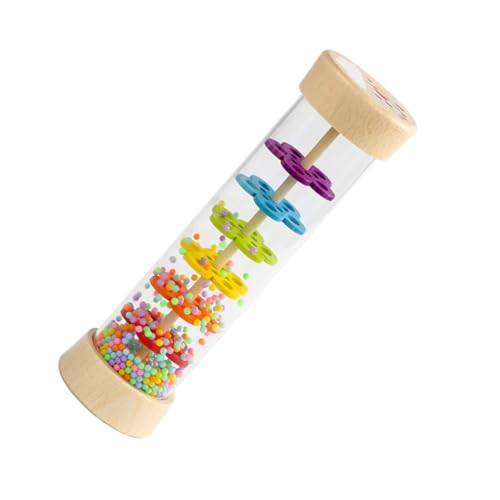 Kisangel Regenstick Plastik Mix Musikinstrument mit Sanftem Regenklang Leichtes Tragbares Lernspielzeug zur und Rhythmusförderung für Kleinkinder und Vorschulkinder Kisangel Regenstick Plastik Mix Musikinstrument mit Sanftem Regenklang Leichtes Tragbares Lernspielzeug zur und Rhythmusförderung für Kleinkinder und Vorschulkinder von Kisangel