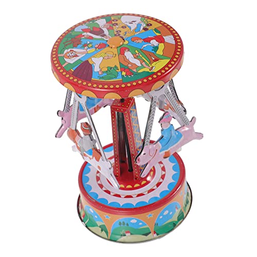 Kisangel Retro nostalgische Spielzeuge Retro- Uhrwerk- für Kinderpartys altmodische Spielzeuge Schreibtischspielzeug Uhrwerk Aufziehspielzeug Schmiedeeisen von Kisangel