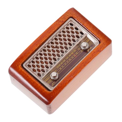 Kisangel Retro -radiospielzeug Spielhauszubehör Mini-Radio-schmuck Kleine Funkgeräte Mini-Radio-Modelle Mini- -mini-Radio Mini-Radio-Handwerk Mini-Radio- Desktop-Modell Holz Kisangel Retro -radiospielzeug Spielhauszubehör Mini-Radio-schmuck Kleine Funkgeräte Mini-Radio-Modelle Mini- -mini-Radio Mini-Radio-Handwerk Mini-Radio- Desktop-Modell Holz von Kisangel