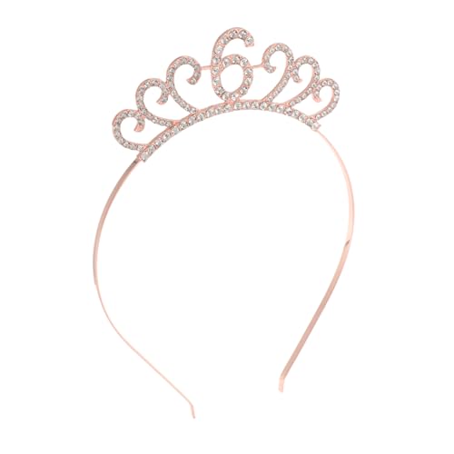 Kisangel Rhinestone Geburtstagskrone Jahre Mädchen Zinklegierung Zahlen Haarreif Bequemer Sitz Elegantes Party Accessoire für Kindergeburtstag und Festlichkeiten in Roségold Kisangel Rhinestone Geburtstagskrone Jahre Mädchen Zinklegierung Zahlen Haarreif Bequemer Sitz Elegantes Party Accessoire für Kindergeburtstag und Festlichkeiten in Roségold von Kisangel