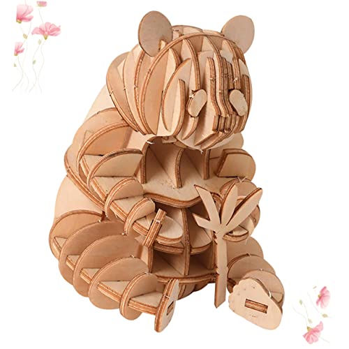 Kisangel Riesenpanda -Versammlung 3D-Puzzles für Brettspiele Holzrätsel Holzpuzzle für kleine Rätsel für Holzmodellbausatz Kinderspiele DIY -Rätsel Bambus Kisangel Riesenpanda -Versammlung 3D-Puzzles für Brettspiele Holzrätsel Holzpuzzle für kleine Rätsel für Holzmodellbausatz Kinderspiele DIY -Rätsel Bambus von Kisangel