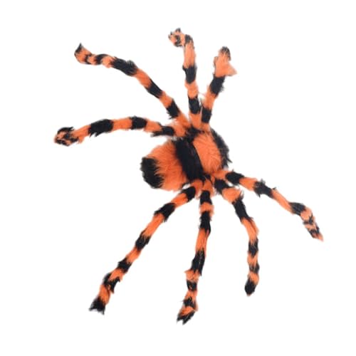 Kisangel Riesenspinne Halloween Dekoration Realistisches Spinnenspielzeug für Grusel Events Große Bauchspinne für Innen und Außendekoration für Halloween Partys Kisangel Riesenspinne Halloween Dekoration Realistisches Spinnenspielzeug für Grusel Events Große Bauchspinne für Innen und Außendekoration für Halloween Partys von Kisangel