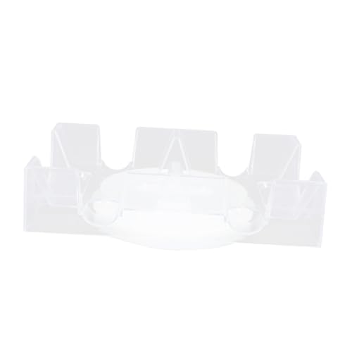 Kisangel Rotierender Poker Kartenständer Aus Kunststoff Eleganter Kartenhalter Für Zuhause Büro Und Glücksspielhäuser Korrosionsbeständig Stapelbar Mit Abgerundeten von Kisangel