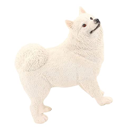 Kisangel Samojede Ornamente für kinderspielzeug replikas verkleidung Naturwissenschaftliches Hundemodell aus Kunststoff Desktop dekorativer Hund Plastik Weiß Kisangel Samojede Ornamente für kinderspielzeug replikas verkleidung Naturwissenschaftliches Hundemodell aus Kunststoff Desktop dekorativer Hund Plastik Weiß von Kisangel