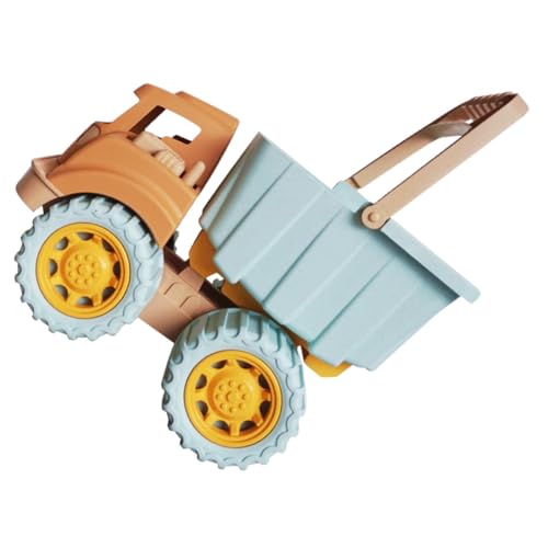 Kisangel Sandgräbenbagger Für Robuster Spielzeugbagger Im Cartoon Design Für Sandkasten Und Strand Zum Graben Und Bauen Spaß Für Kleine Baumeister von Kisangel