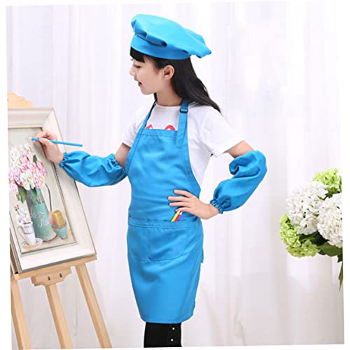 Kisangel Satz Kinderhutschürze Anzug Kinderschürze Handschelle zum Kochen für Kinderkoch-Spielset Kochen Ärmel Kisangel Satz Kinderhutschürze Anzug Kinderschürze Handschelle zum Kochen für Kinderkoch-Spielset Kochen Ärmel von Kisangel