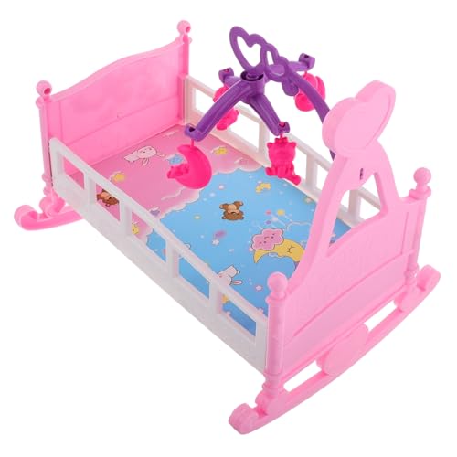 Kisangel Satz Schaukelbett Für Puppen Puppenhausmöbel Mini-puppenhaus- Puppenhauszubehör Miniatur-puppenstubenbett Puppenhaus Swinging Bett Betten Modell Puppenhaus-Ornamente Plastik Kisangel Satz Schaukelbett Für Puppen Puppenhausmöbel Mini-puppenhaus- Puppenhauszubehör Miniatur-puppenstubenbett Puppenhaus Swinging Bett Betten Modell Puppenhaus-Ornamente Plastik von Kisangel