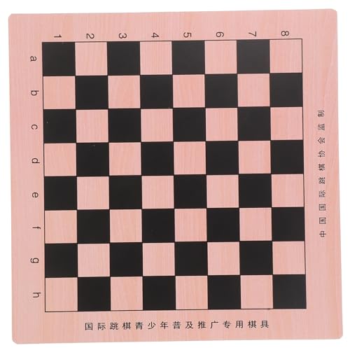 Kisangel Schachbrettzubehör Prüfer tragbares Haushaltsschachbrett für Erwachsene Anfänger Kind Schachbretter Dame Brettspiel Schachbrett aus Holz Brettspiel aus Holz Harz Kisangel Schachbrettzubehör Prüfer tragbares Haushaltsschachbrett für Erwachsene Anfänger Kind Schachbretter Dame Brettspiel Schachbrett aus Holz Brettspiel aus Holz Harz von Kisangel