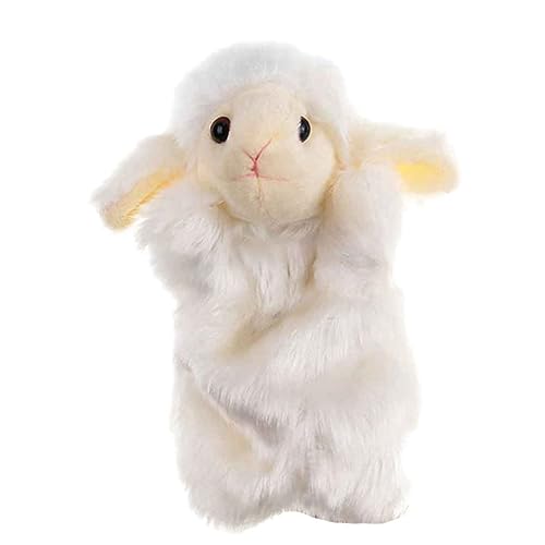 Kisangel Schaf Handpuppe Plüsch Für Weiches Kuscheltier Tierischer Form Für Partys Und Farbe Zufällig Langlebiges Material Zum Geschichtenerzählen von Kisangel