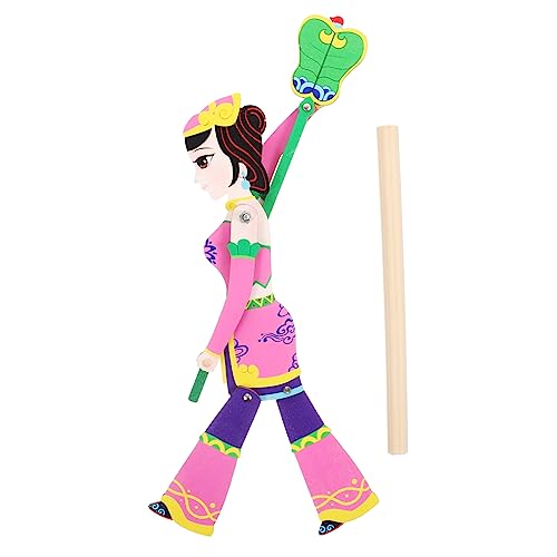 Kisangel Schattenspiel Puppen für Traditionelles Chinesisches Schattenpuppenspielzeug mit Stab für Kindergarten und Frühe Bildung Fördert Kreativität und Geschichtenerzählen Kisangel Schattenspiel Puppen für Traditionelles Chinesisches Schattenpuppenspielzeug mit Stab für Kindergarten und Frühe Bildung Fördert Kreativität und Geschichtenerzählen von Kisangel