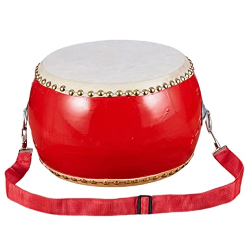 Kisangel Schlagzeug Holz Percussion Instrument mit Sticks und Tragegurt Bunte Handtrommel Hand Auge Koordination und Musikgefühl für Junge Mädchen und Jungen von Kisangel
