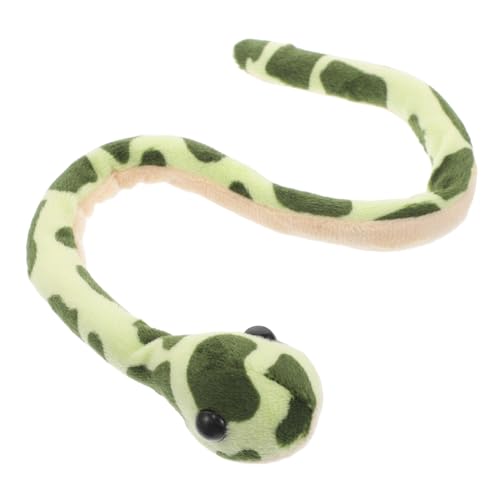 Kisangel Schlangenarmband-Puppe Flexibel Ausgestopft Entzückendes Schlangenspielzeug Biegbar Kuscheltier Lange Schlange Schlangenstofftier Tierarmbänder Partygeschenke Für Schlangen Plüsch von Kisangel