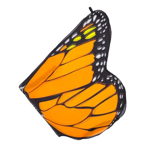 Kisangel Schmetterlingsumhang für Mädchen Kinderkostüm mit Flügeln für Halloween und Karneval Leichter und Bequemer Cape für Partys und Bühnenaufführungen Dekoratives Accessoire für Kleine Kisangel Schmetterlingsumhang für Mädchen Kinderkostüm mit Flügeln für Halloween und Karneval Leichter und Bequemer Cape für Partys und Bühnenaufführungen Dekoratives Accessoire für Kleine von Kisangel