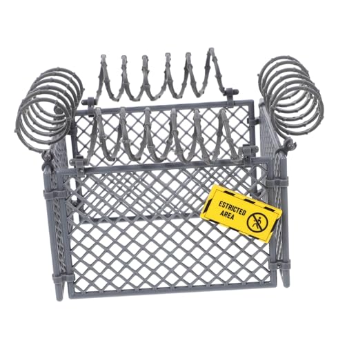 Kisangel Schutznetzspielzeug Desktop-mikrolandschaft Zaun Armeemänner-spielset Miniaturzaun Kunststoffzaunnetzgebäude Zubehör Für Actionfiguren Puppenhauszaun Mini-zaunwand Abs Kisangel Schutznetzspielzeug Desktop-mikrolandschaft Zaun Armeemänner-spielset Miniaturzaun Kunststoffzaunnetzgebäude Zubehör Für Actionfiguren Puppenhauszaun Mini-zaunwand Abs von Kisangel