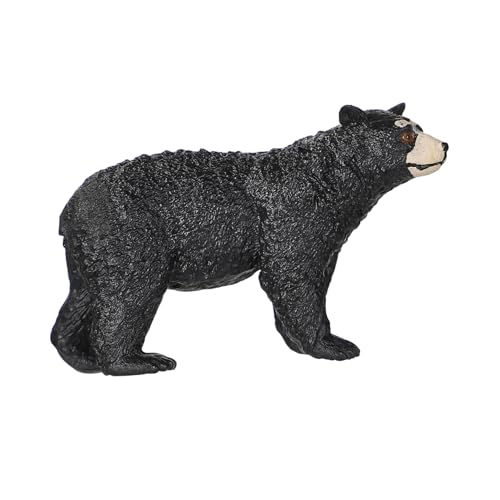 Kisangel Schwarzbärenmodell kleine Tierfiguren Bärendekor Bärenfiguren Bär Figur Plastik Kisangel Schwarzbärenmodell kleine Tierfiguren Bärendekor Bärenfiguren Bär Figur Plastik von Kisangel