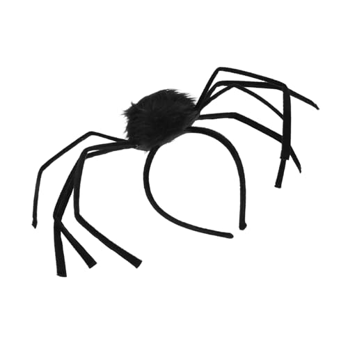 Kisangel Schwarzer Halloween Haarreif Spinnenkopf Stirnband Gruseliges Partyzubehör Wiederverwendbar für Kostümpartys und Themenveranstaltungen Kisangel Schwarzer Halloween Haarreif Spinnenkopf Stirnband Gruseliges Partyzubehör Wiederverwendbar für Kostümpartys und Themenveranstaltungen von Kisangel