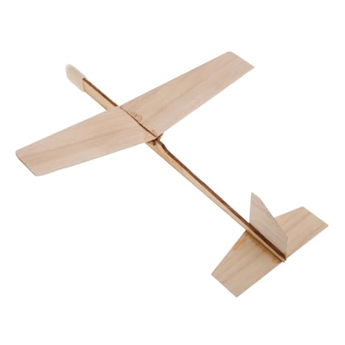 Kisangel Segelflugzeug DIY Projekte Flugzeugmodelle Für Erwachsene Modellflugzeuge Flugzeugspielzeug Für Modellbausätze Für Flugzeuge Modellflugzeug-bausätze Khaki Holz von Kisangel