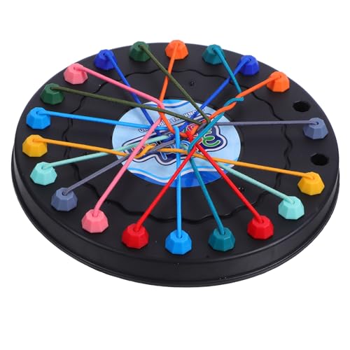 Kisangel Seilknoten Entwirrt Stapel Puzzle Kinder Denken Training Spielzeugseil Puzzlespiel Für Familienveranstaltungen Geburtstagsfeierlichkeiten Und Outdoor -Abenteuer von Kisangel