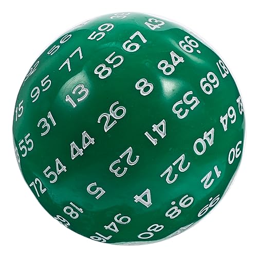 Kisangel Seitiger aus Acryl Zahlenwürfel für Brettspiele und Partys Leicht und Tragbar für Spielabende mit Freunden Langlebig und Sicher Design für Zusätzlichen Spaß von Kisangel