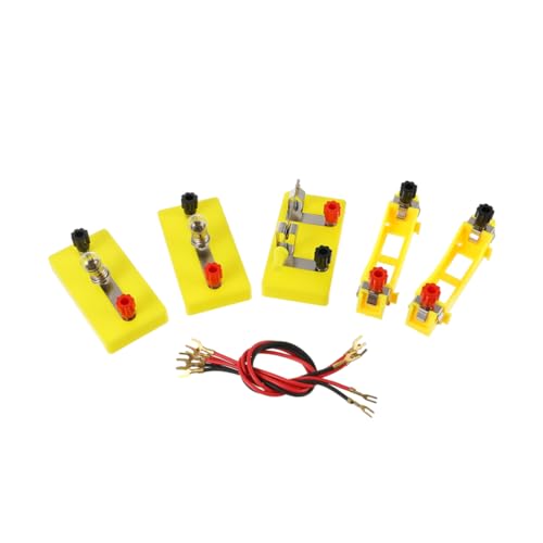 Kisangel Set Schaltungs Experimentierkasten Schaltungs Wissenschafts Kits Grundlegender Schaltungs Kit Schaltungs Lern Kit Schaltungs Experimentier Kit Physik Kit Zufällige Farbe von Kisangel