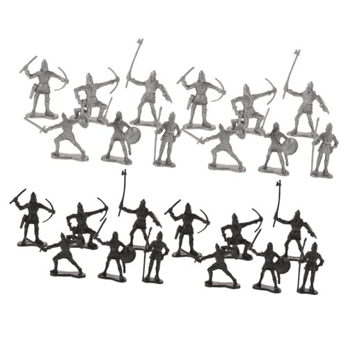 Kisangel Set Soldatenmodell Armee Männer Krieger Ritter Soldatenfiguren Armee Jungs Für Jungen Mini Armee Figuren Soldaten Armee Actionfiguren Kriegssoldat Rolle Kunststoff von Kisangel