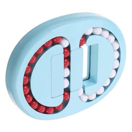 Kisangel Silent Fidget Puzzle mit Rotierenden Perlen Tragbares Sensorisches für Senioren Kreativität Fördern und Stressabbau für Zuhause Schule und Unterwegs von Kisangel