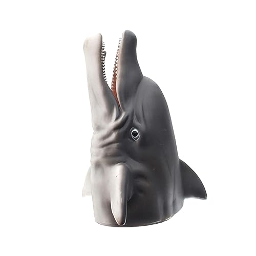 Kisangel Simulation Delfinkopf Handpuppe aus Sicherem Material Realistisches Tierhandspielzeug für Fördert Kreativität und Rollenspiele Graue Meeresbewohner Handpuppe Kisangel Simulation Delfinkopf Handpuppe aus Sicherem Material Realistisches Tierhandspielzeug für Fördert Kreativität und Rollenspiele Graue Meeresbewohner Handpuppe von Kisangel