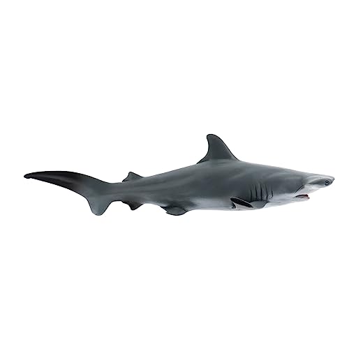 Kisangel Simulation Haifigur Modell Detaillierte Meeresfigur aus Robustem Kunststoff Edukatives Tier für Lernhilfe und Partydeko für Junge Meerestiere Fans von Kisangel