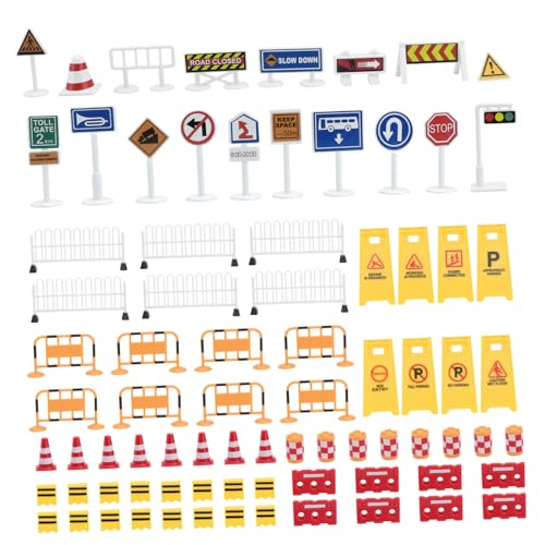 Kisangel Simulation Verkehrsschilder Teilig Verkehrszeichen Pädagogisch Montessori Warnschild Achtung Spielende Eltern Junge Mädchen Interaktiv Spiel von Kisangel