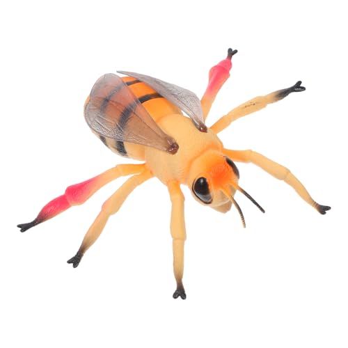 Kisangel Simulationsbienenspielzeug: Leichtes Insektenmodell für wissenschaftliche Projekte, Entdeckungen und pädagogisches Spielen – lebensechte Bienenmodellfigur von Kisangel