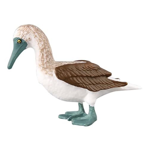 Kisangel Simulationstier Modell Vögel Cartoon Puppen Künstliches Modell Weiß und Dekorative Statue für Zuhause Büro und Auto Kreatives für Freunde und Familie Langlebiges Material von Kisangel