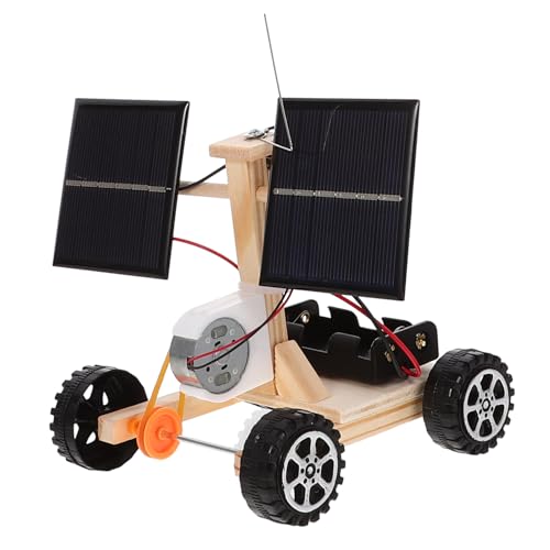 Kisangel Solarauto DIY Modellbau Kit Für Pädagogisches Solar Aus Stabilem Experimentier Für Physik Experimente Für Kreative Bastelprojekte Geschenkidee von Kisangel