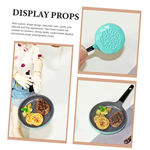 Kisangel Spielküche Zubehör Leichtes Robustes Pretend Play Food Dekoration und Fotorequisite für Kinderküchen und Puppenhäuser Kisangel Spielküche Zubehör Leichtes Robustes Pretend Play Food Dekoration und Fotorequisite für Kinderküchen und Puppenhäuser von Kisangel