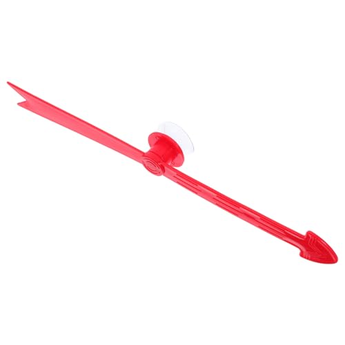 Kisangel Spielpfeil für interaktives pädagogisches geschicklichkeitsspiel Partyunterrichtsinstrumente Retro-Spielstock Plastik rot von Kisangel