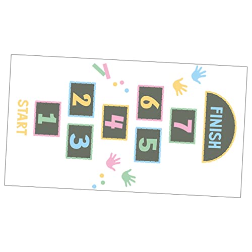 Kisangel Spielteppich Bodenaufkleber Zahlen Spiel Sticker rutschfest Ablösbar für Kinderzimmer Spielzimmer Kindergarten Indoor Spielspaß Kisangel Spielteppich Bodenaufkleber Zahlen Spiel Sticker rutschfest Ablösbar für Kinderzimmer Spielzimmer Kindergarten Indoor Spielspaß von Kisangel