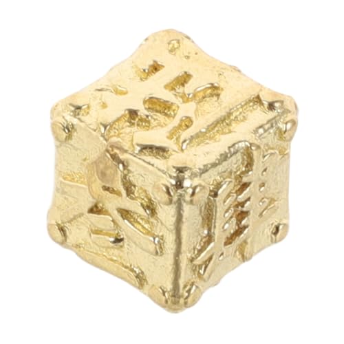 Kisangel Spielwürfel Mini Metallwürfel Kleine Würfel Würfel Im Chinesischen Stil Tischspielwürfel Requisitenwürfel Für Spielfiguren Würfel Mini Würfel Brettspielwürfel Spiel Kisangel Spielwürfel Mini Metallwürfel Kleine Würfel Würfel Im Chinesischen Stil Tischspielwürfel Requisitenwürfel Für Spielfiguren Würfel Mini Würfel Brettspielwürfel Spiel von Kisangel