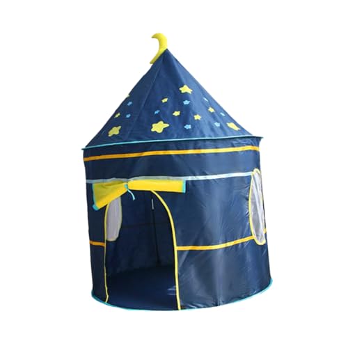 Kisangel Spielzelt Blau Faltbar Tragbar Indoor Spielhaus für Jungen und Mädchen Kreatives Spielhaus Kisangel Spielzelt Blau Faltbar Tragbar Indoor Spielhaus für Jungen und Mädchen Kreatives Spielhaus von Kisangel