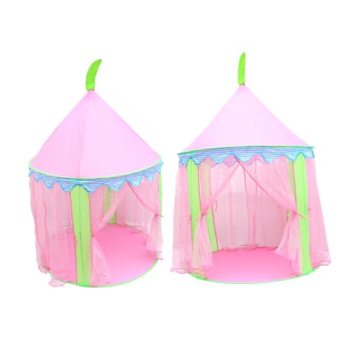 Kisangel Spielzelt Schloss Form Indoor Outdoor Spielhaus für Mädchen und Jungen Hexagon Prinzessin Tipi Zelt mit Stabilem Netzstoff Leicht zu Transportieren und Platzsparend Verstaut Kisangel Spielzelt Schloss Form Indoor Outdoor Spielhaus für Mädchen und Jungen Hexagon Prinzessin Tipi Zelt mit Stabilem Netzstoff Leicht zu Transportieren und Platzsparend Verstaut von Kisangel