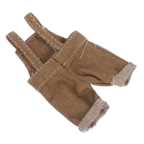 Kisangel Spielzeugkleidung Plüschbär Outfits Bärenkleidung Stofftierkleidung Puppenzubehör Kleidung Für Stofftiere Bärenoverall Winzige Puppenkleidung Plüschbärkleidung Hellbraun von Kisangel