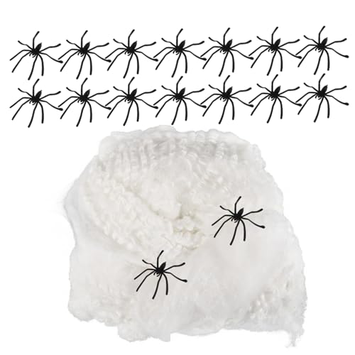 Kisangel Spinnennetz Dekoration Halloween Spinne Spielzeugspinne Halloween Dekor Spinnen Picks Web Dekoration Gefälschtes Spinnennetz Kisangel Spinnennetz Dekoration Halloween Spinne Spielzeugspinne Halloween Dekor Spinnen Picks Web Dekoration Gefälschtes Spinnennetz von Kisangel