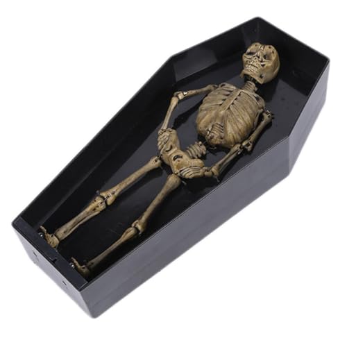 Kisangel Sprachgesteuertes Tanzendes Skelett Halloween Deko Elektrisches Skelettspielzeug Beweglicher Gruseliger Sarg Scherzartikel Für Halloween Party Und Streiche Kisangel Sprachgesteuertes Tanzendes Skelett Halloween Deko Elektrisches Skelettspielzeug Beweglicher Gruseliger Sarg Scherzartikel Für Halloween Party Und Streiche von Kisangel
