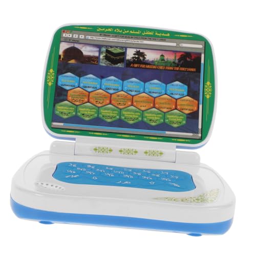 Kisangel Sprachlernmaschine Laptop Computer Mini Laptop Für Laptop Computer Lerncomputer Für Kunststoff Blau von Kisangel