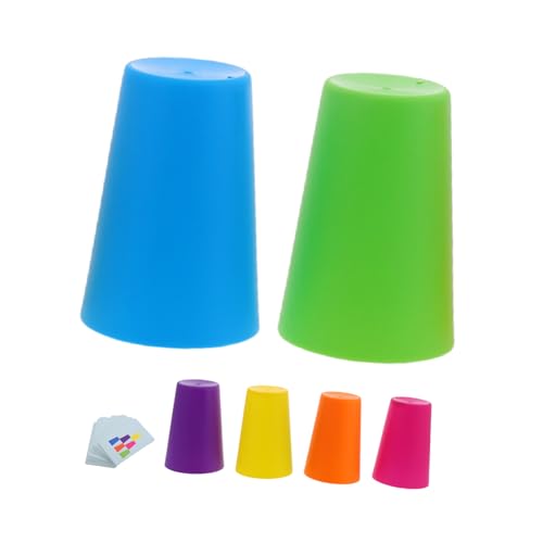 Kisangel Stapeln Nesting Toys Set Baby Stapeln Tasse Für Kinder 1 Set Vorschule Lernen Entwicklung Spielzeug von Kisangel