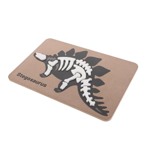 Kisangel Stegosaurus -Puzzlespielzeug Dinosaurier Puzzle Dinosaurier Holzpuzzle holzspielzeug sensorischer Mülleimer Sinnestisch für hölzern Black Kisangel Stegosaurus -Puzzlespielzeug Dinosaurier Puzzle Dinosaurier Holzpuzzle holzspielzeug sensorischer Mülleimer Sinnestisch für hölzern Black von Kisangel