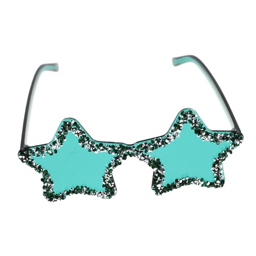 Kisangel Sterne damen festival party herren rahmenlose für herren Sternförmige Plastik Light Green Kisangel Sterne damen festival party herren rahmenlose für herren Sternförmige Plastik Light Green von Kisangel