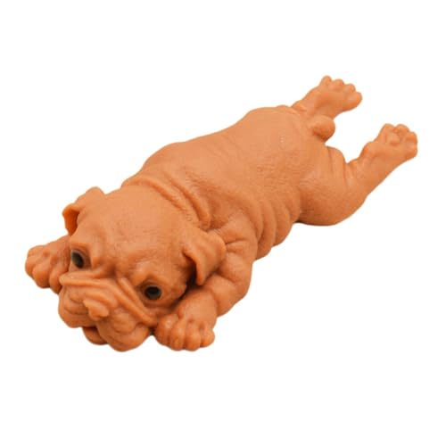 Kisangel Stressabbau Hund Form TPR Material Flexibel Squeeze für Erwachsene Tragbar Niedlich Cartoon Fidget Toy Angstlöser von Kisangel