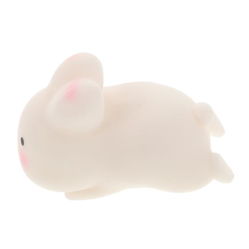 Kisangel Stretchiges Bunny Squeeze aus Langlebigem TPR Material Weiches Leichtes Hand Sensory Decompressionsspielzeug für Stressabbau Kreatives Hasen Antistress von Kisangel